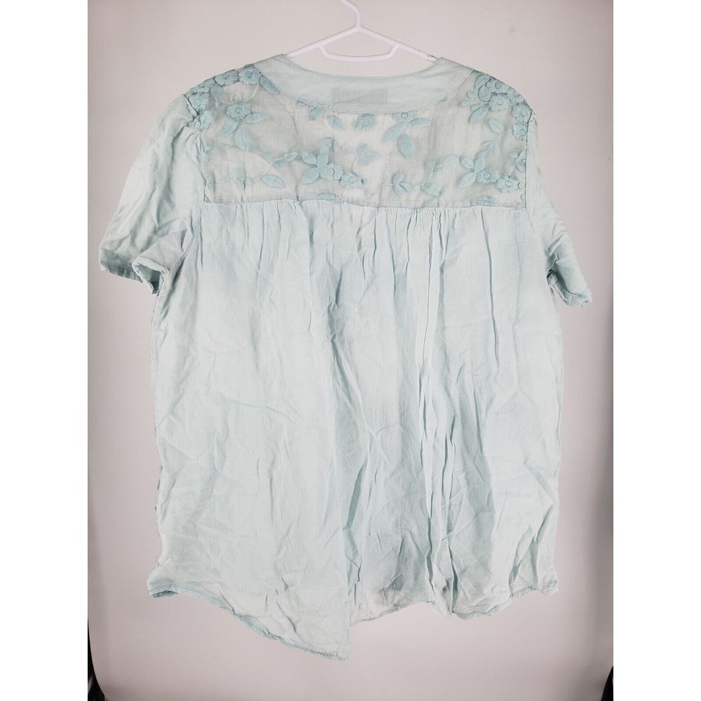 Gracila Delicate Embroidered Lace Mesh Cottagecore Floral European‎ Sty Size 4XL - Picture 5 of 8